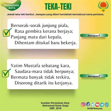 Jawapan Teka Teki Banyak Banyak Cecair Image