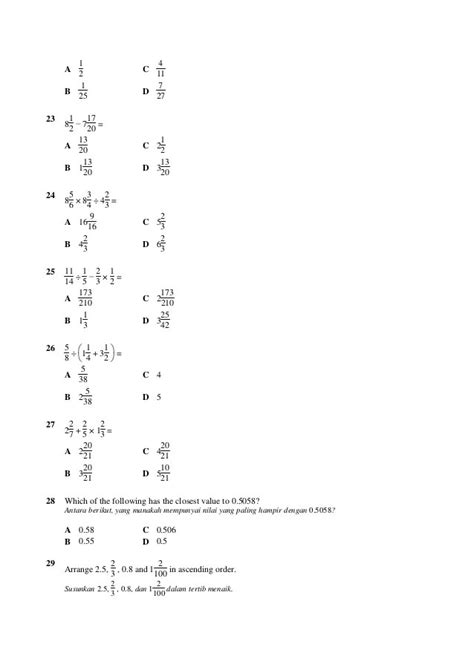 Soalan Matematik Tingkatan 1 Bab 13 Image